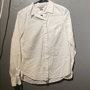H&M White Button-Up Shirt
